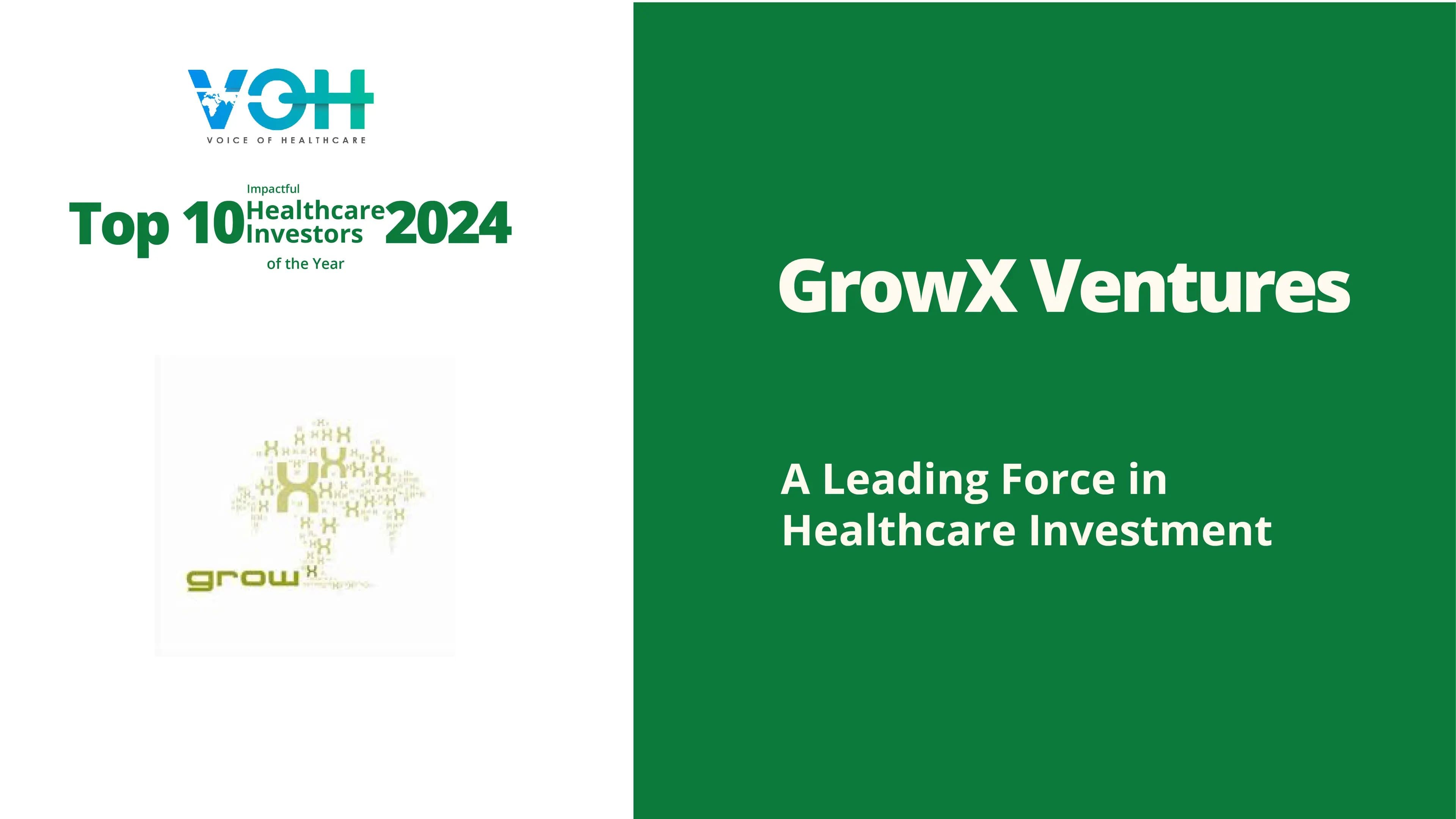 GrowX Ventures: A Leading Force in Healthcare Investment
